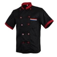 thumbnail image 4 of Chaqueta de Cocina para Mujer para Hombres Chaqueta de Cocina Chaqueta Baker Cocinar Ropa Gastronomía Chaqueta Gastronomía Ropa Profesional Cocina Rop SG Soledad Hombre Chaqueta de chef, 4 of 10