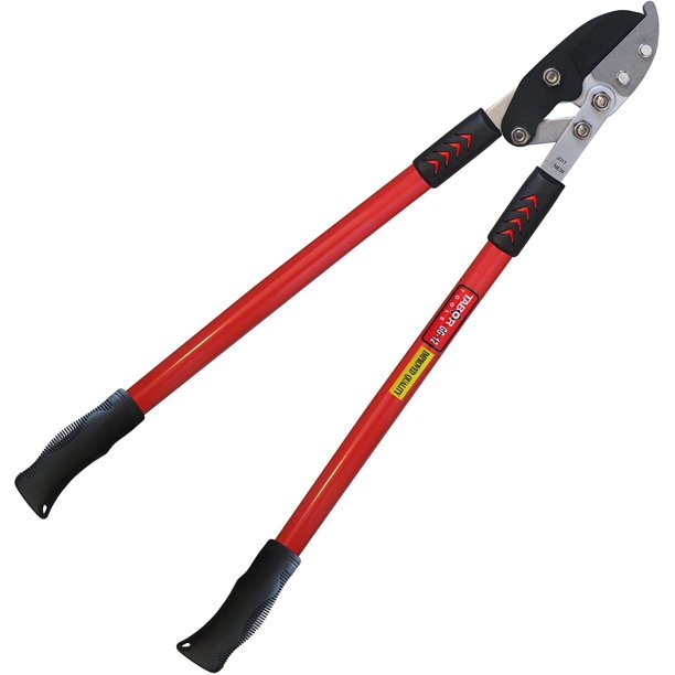 Tabor Tools Gg12a Anvil Lopper With Compound Action Chops Thick Branches With Ease 30 Inch Tree Trimmer Branch Cutter With 2 Inch Clean Cut Capacity Walmart Com Walmart Com