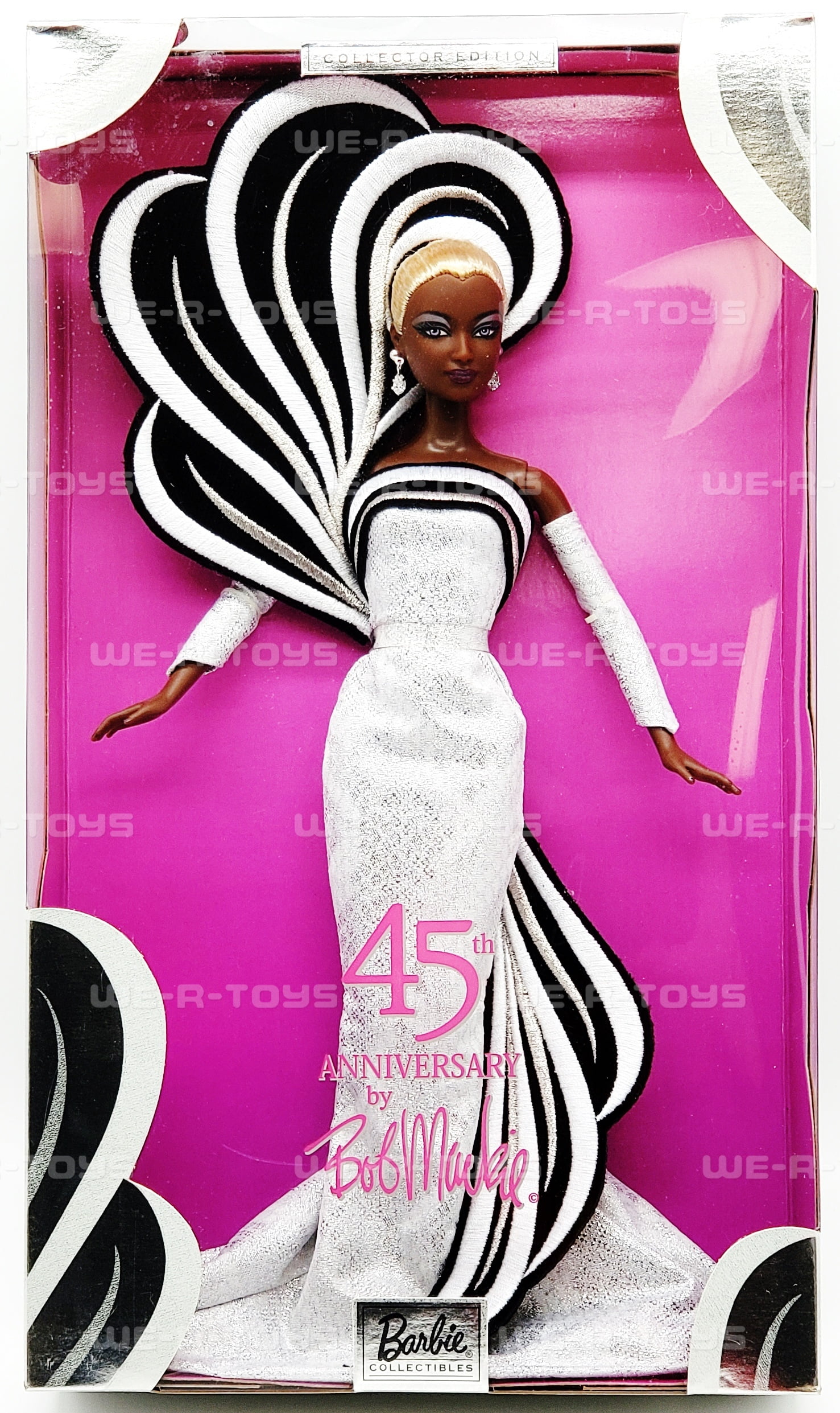 45th Anniversary Barbie Doll by Bob Mackie - Walmart.com