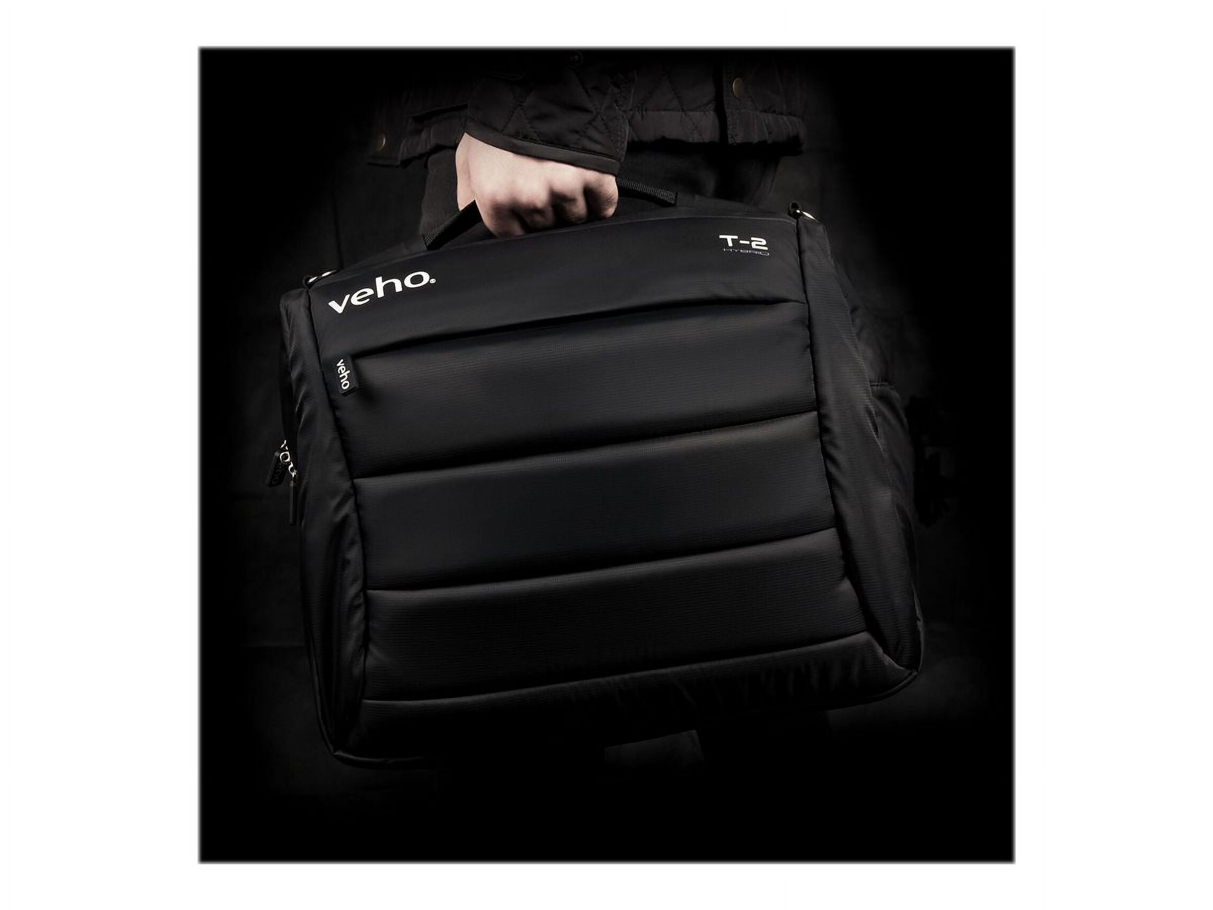 Veho VNB-001-T2 T-2 Hybrid Padded Laptop Case Notebook Bag With Rucksack Option