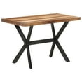 thumbnail image 2 of vidaXL Solid Wood Dining Table with Honey Finish Wooden Furniture Multi Sizes, 2 of 46
