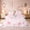 Pink D, variant on meiyoeat Pink H Monogram Twin Duvet Cover for Kids Girls, Princess Bow Lace Twin Bedding for Bedroom, Pink Reversible, 2 Pieces