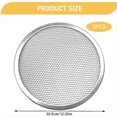 thumbnail image 3 of 3Pcs Pizza Screen 12 Inch Restaurant-Grade Pizza Rack, 3 of 5