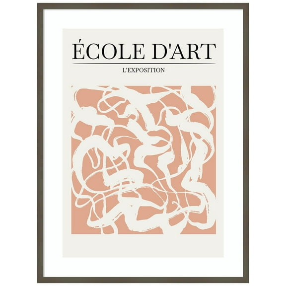 Amanti Art LExposition I Wood Framed Wall Art Print