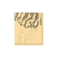 thumbnail image 2 of Topographical Map - Humboldt Range Mud Lakes Nevada - Davis 1855 - Vintage Wall Art, 2 of 4