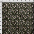 thumbnail image 4 of oneOone Viscose Chiffon Black Fabric Florals Sewing Fabric By The Yard Printed Diy Clothing Sewing Supplies 42 Inch Wide, 4 of 4