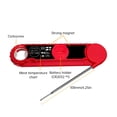 thumbnail image 4 of Barbecue thermometer,2 In 1 In 1 Dual Meat Thermometer Probe Thermometer Kitchen / Display Thermometer With Lcd Display Waterproof 1 Dual Probe With Alarm Kitchen Oven Dsfen Thermometer Qisuo Meat, 4 of 7