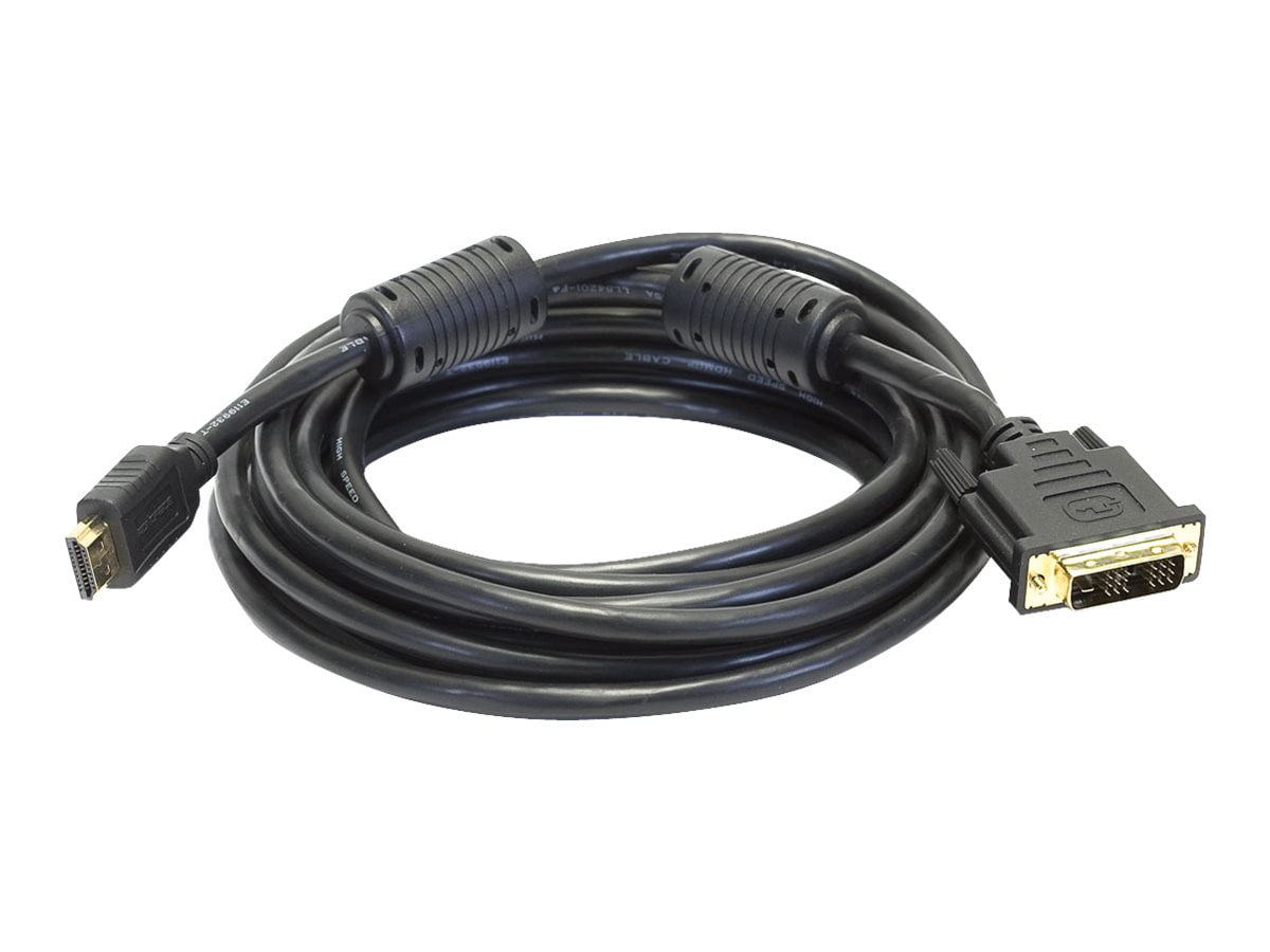 Black Monoprice 102759 10-Feet 28AWG CL2 Dual Link DVI-D Cable 