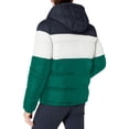 thumbnail image 2 of Chaqueta Tommy Hilfiger para hombre, clásica, con capucha, acolchada, color verde S, 2 of 4