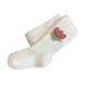 thumbnail image 4 of Medias para niñas, mallas tejidas de algodón con patas, medias transpirables y cálidas para niños pequeños para otoño invierno M, 4 of 5