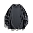 thumbnail image 1 of Men‘s Raglan Sleeves Fashionable Contrasting Round Neck Sweatshirt Suitable for Autumn and Winter, 1 of 7