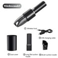 thumbnail image 4 of Tuphregyow Small Cordless Handheld Vacuum Cleaner, USB Charging Lithium - Powerful Dust Busters for Keyboard, Computer, Hairs, Car Interiors, and Other Crevices Cleaning silver, 4 of 9