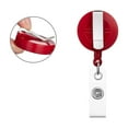 thumbnail image 2 of Staples Retractable Name Badge Holders Plastic Red 50/Carton 51916VS, 2 of 3