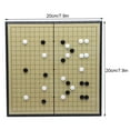 thumbnail image 4 of Bewildely PVC portátil ir juego plegable impermeable Mini viaje interior exterior niños estudiante Weiqi juguete regalo de cumpleaños Juegos de cartas, 4 of 6