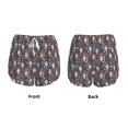thumbnail image 3 of Salouo Forest Cute Owl Print Women's 2 in 1 Running Shorts Double-Layer Shorts Athletic Workout Gym Yoga Shorts Running Shorts for Women-XX-Large, 3 of 7