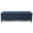 Navy Blue, variant on Button - tufted diamond pattern fabric ottoman / Versatile for seating and storing blankets