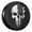 American Flag Black Skull, variant on KAKALAD Faith Rood Sunflower Butterfly Spare Tire Cover Universal Vehicle Accessories Buckle Car Tools 16”in