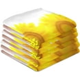 thumbnail image 7 of GZHJMY Kitchen Dish Towels, Cute Pig Beautiful Sunflowers Kitchen Towels Set of 4 Super Soft Absorbent Dish Towels Set Microfiber Polyester Kitchen Decorative Tea Towels, 28x18 Inch Washcloths, 7 of 7