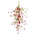 thumbnail image 2 of Guirnalda de flores artificiales para el día de San Valentín, decoración colorida y primaveral. 50 centímetros, 2 of 9