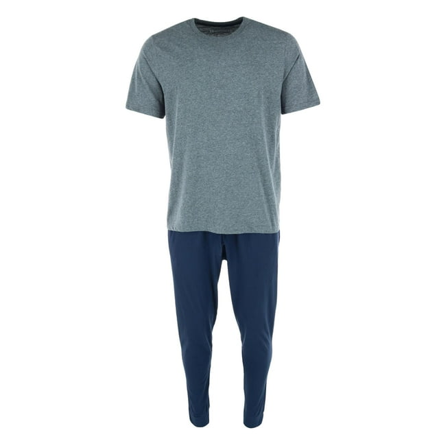 Ten West Apparel Knit Tee and Lounge Pant Pajama Set (Men's)