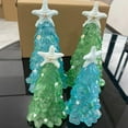thumbnail image 3 of Beach Starfish Christmas Tree Decor Resin Christmas Tree Ornaments Desktop Decoration, 3 of 6