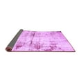 thumbnail image 2 of Ahgly Company Indoor Rectangle Abstract Purple Modern Area Rugs, 2' x 3', 2 of 4