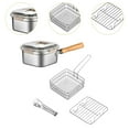 thumbnail image 2 of Cesta para freír Strade Fareast Limited herramienta de cocina acero inoxidable 2500ML, 2 of 8