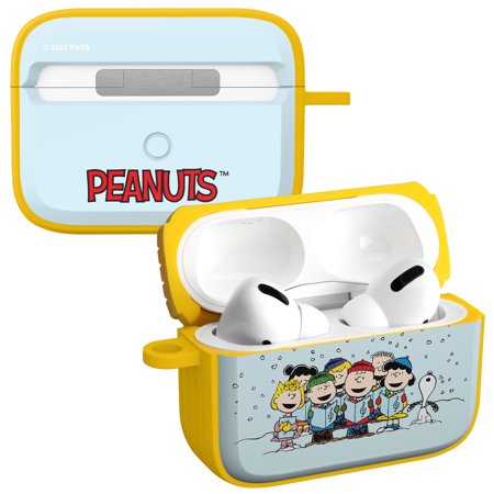 Peanuts Christmas HDX Case Cover Compatible with Apple AirPods Pro 1 & 2 (Christmas Carol) by Affinity Bands