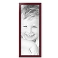 thumbnail image 2 of ArtToFrames 13" x 35" Cherry Picture Frame, 13x35 inch Red MDF Poster Frame (WOM-4333), 2 Pack, 2 of 8