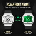 thumbnail image 2 of READ Men's Wristwatches, Digital Watches, Men's Sports Watches, Unisex Digital Wristwatch, Metal Case LCD Digital Watches, Men's Digital Watches, 2 of 8