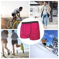 thumbnail image 4 of Fotbe Rose Red Glitter Calzoncillos Tipo Boxer con Bolsa de Soporte Total para Hombre, X-Temp Fresco, Transpirable y de Secado Rápido-Medium, 4 of 5