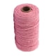 thumbnail image 1 of Cuerda de algodón hecha a mano, 3 mm de diámetro, de un solo color, tejidas para manualidades, cuerdas de 100 m, rosa 1 Rollo kenally HA5320-05B, 1 of 6