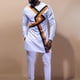 thumbnail image 1 of Camisa Dashiki de manga larga para hombre, conjunto de pantalón blanco, traje de 2 piezas para hombre, ropa tradicional masculina, camiseta, trajes de pantalón para hombre Yj5-2 Yj5-2, 1 of 4