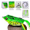 thumbnail image 2 of 3d Eyed Frog Lures And Hooks, 5 Pack, 2 of 5