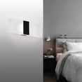 thumbnail image 2 of Irfora Apliques de pared modernos Lámpara de pared LED 6W Interior Arriba Abajo Iluminación de pasillo Luces montadas en la pared para dormitorio Sala de estar Pasillo Decoración de noche Irfora lámpara de pared, 2 of 7