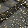 thumbnail image 2 of Sm:)e Silk Gold Foil Gauze Tablecloth Black 60x84 Inch - Glitter Metallic Sheer Table Cover for Dining, Wedding, Party, and Events - Durable & Stylish Home Decor, 2 of 8