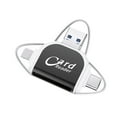 thumbnail image 4 of Multi-Port 4 in1 Universal SD TF Card Reader,USB C SD TF Memory Card Reader-NEW- E6D1, 4 of 8