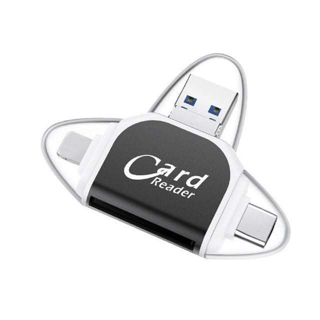 in 1 USB Memory Card Reader Adapter Universal Micro USB TF SD Card Reader