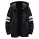 thumbnail image 1 of Hombres Casual Patchwork Manga larga Tejido con capucha Cárdigan Cremallera Suéter Abrigos Pompotops  oipoqjl10928, 1 of 4