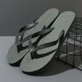 thumbnail image 2 of Pandaie Men's Flip Flops with Arch Support Yoga Mat Walking Thong Sandals Comfortable Slip on Slides Shower Shoes Indoor Outdoor Black Size 8.5, 2 of 6