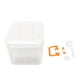 thumbnail image 2 of Contenedor Organizador De Alimentos, Tapa Con Interruptor De Empuje Apilable Que Ahorra Espacio, Recipiente Hermético Para Almacenamiento De Alimentos, Inodoro Para Harina Para, 2 of 7