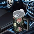 thumbnail image 6 of OBREWU Pioneer Flower Tumbler with Handle and Lid,Pioneer Flower 40oz Double Wall Vacuum Insulated Tumbler,Cups Gift for Women and Men, 6 of 7