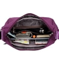thumbnail image 2 of Bolso bandolera de tela Oxford de nailon para mujer, bolso bandolera informal de lona, bolso bandolera impermeable para mujer, 2 of 6