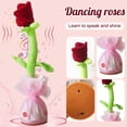 thumbnail image 1 of Rose Toy Plush Flower And Day Dancing Charging Singing Simulation Valentine‘s Education, 1 of 5
