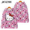 thumbnail image 1 of Sanrio Kuromi-Sudadera con capucha para niña, Tops finos de estilo Harajuku, ropa informal coreana, Otoño, 2023, 1 of 4