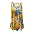 thumbnail image 2 of Inkach Womens Print Tops Sling Strap Vest Tops, 2 of 3