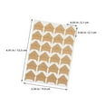 thumbnail image 2 of LOLIPPYY DIY Khaki Paper Corner Stickers Strong Adhesion for Photo Albums, 2 of 8