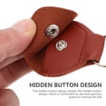 thumbnail image 3 of FUEENIRVA 1set Portable Pu Guitar Pick Holder Keychain Guitar Picks Storage Pouch Lightweight Design And 9pcs, 3 of 6