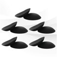 thumbnail image 1 of Maoww 5Pairs Womens Bra Inserts Pads Soft Swimsuit Padding Inserts Breast Cups Black, 1 of 7