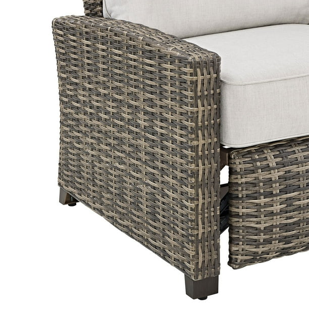 La-Z-Boy Outdoor Recliner Set with Table and Sunbrella